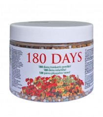 180 DAYS ilgo poveiko trąšos žydintiems augalams, 500 g